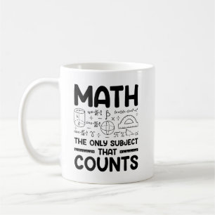 Math Le Seul Sujet Qui Compte - Mug De Café
