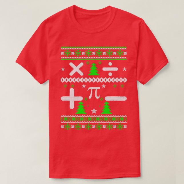 Math Math Moins moche Noël Sweat Noël Noël (Design devant)
