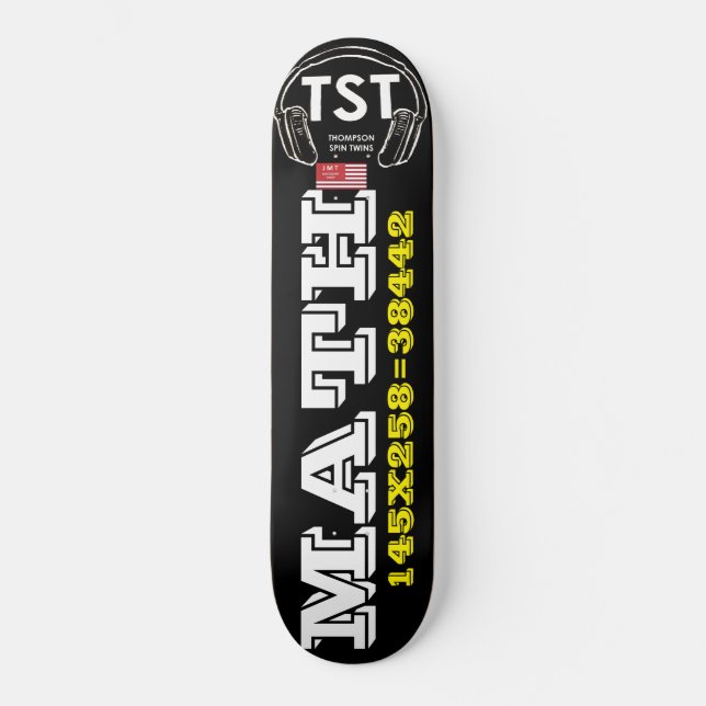 MATH Skateboard (Recto)
