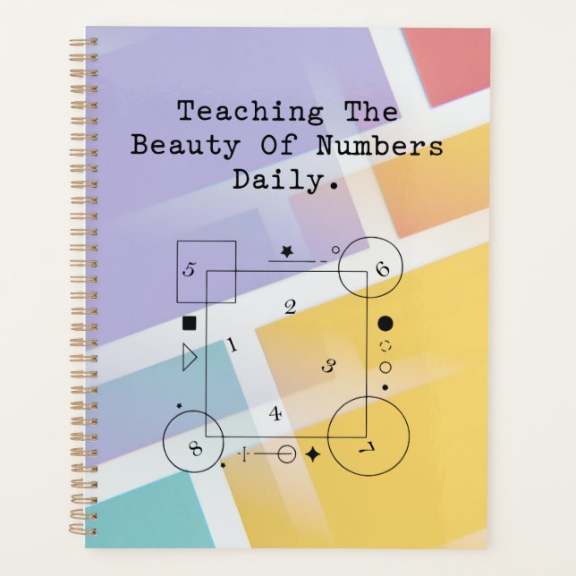 Math Teacher Appreciation | Numbers Beauty (Devant)