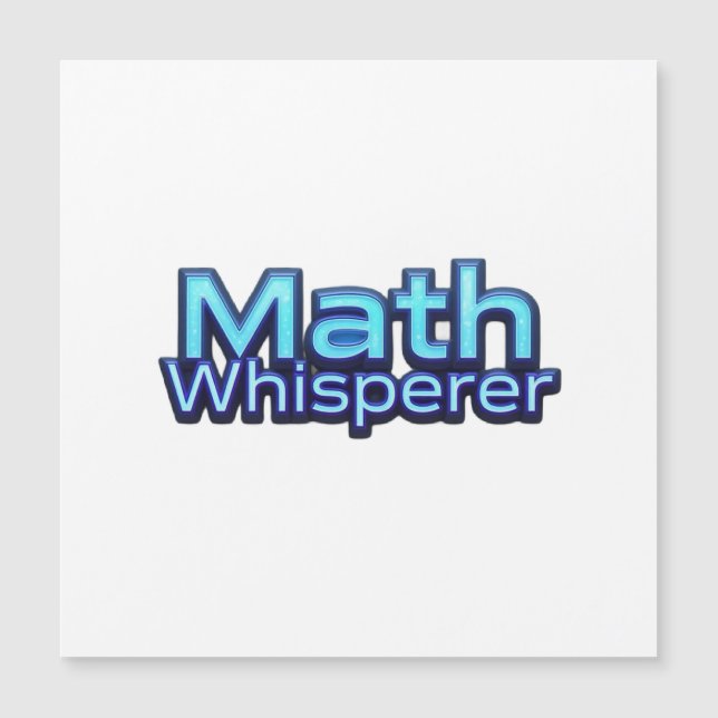 Math Whispere (Devant)