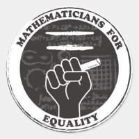 Mathématiciens pour l'égalité Stickers