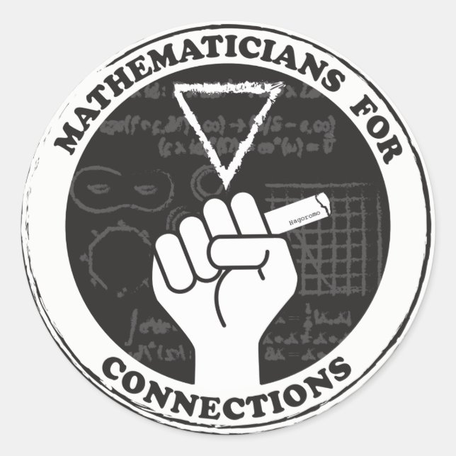 Mathématiciens pour Stickers Connections (Devant)