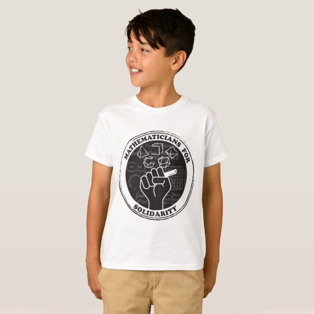 Mathématiciens pour T-shirt Solidarité - Enfants (Devant entier)