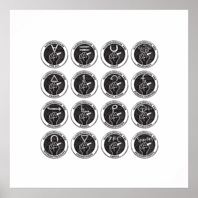 Mathématiciens pour tous, etc Affiche (Devant)