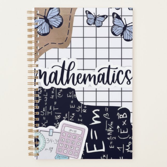 Mathématiques carnet d'études (Devant)