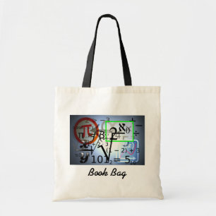 mathématiques de géométrie sur un sac à livres.#2