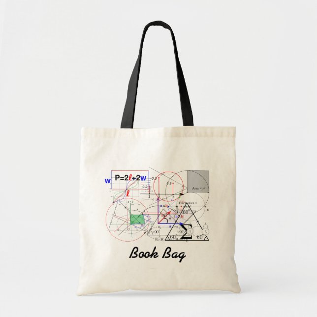 mathématiques sur un sac à livres. #1 (Devant)