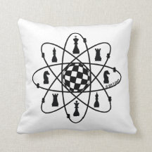 matière d'échecs, coussin d'atome d'échecs