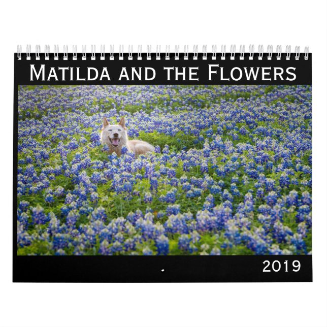 Matilda et le calendrier des fleurs 2019 (Protection)