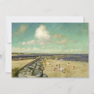 Matin à Breakwater William Merritt Chase