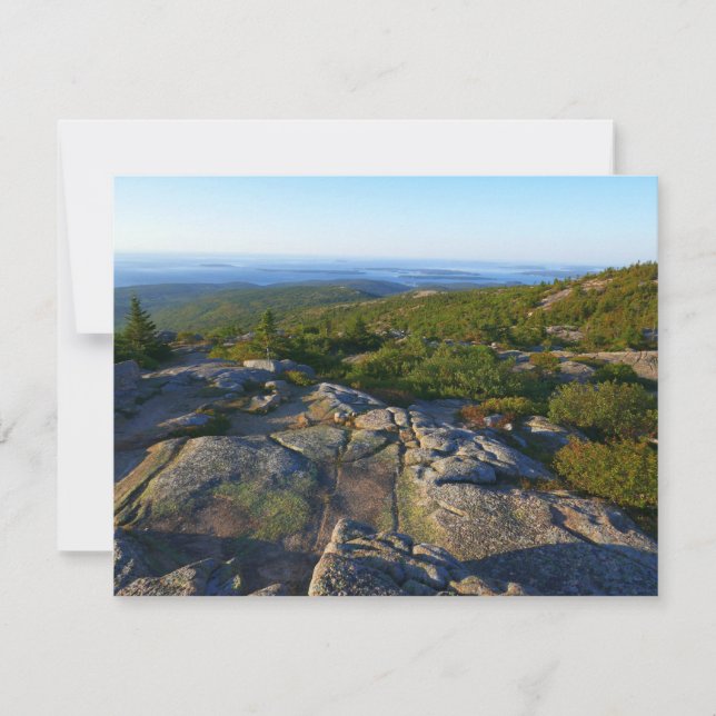 Matin au sommet du mont Cadillac à Acadia (Devant)