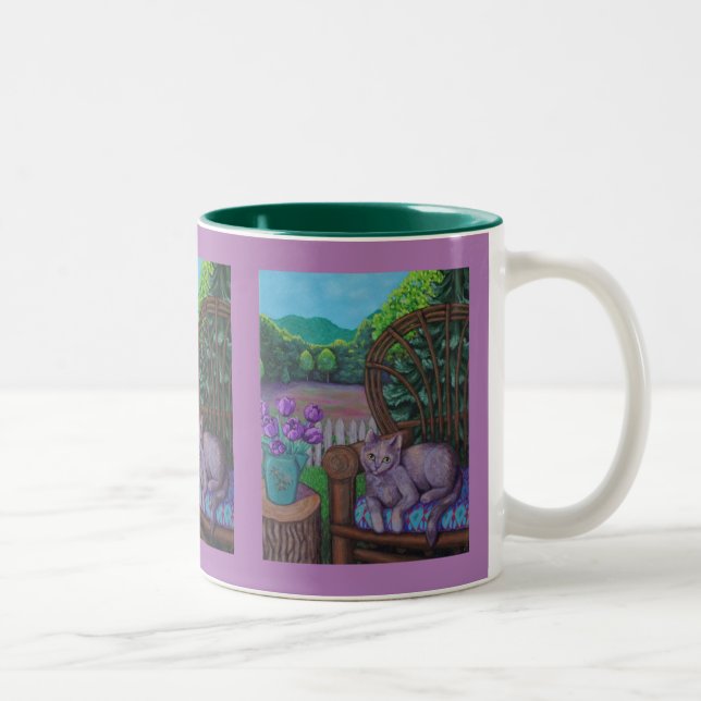 Matin avec Cléo mug (Droit)