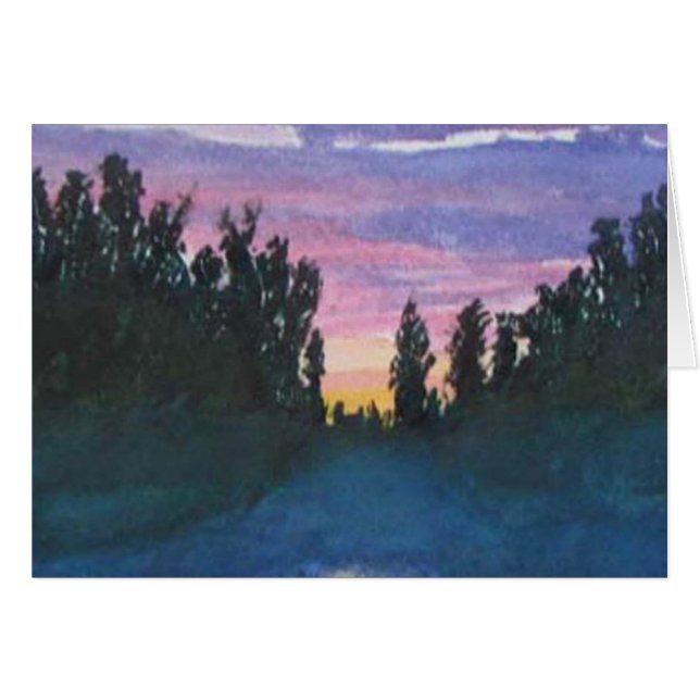 Matin brumeux de traînée de Gunflint (Devant Horizontal)