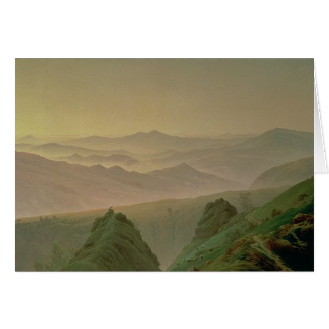 Matin dans les montagnes (Devant horizontal)