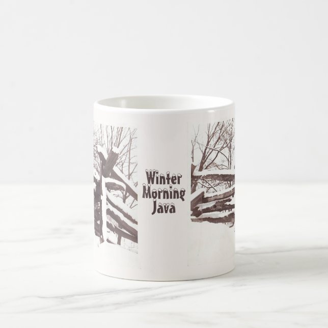Matin d'hiver Java MUG (Centre)