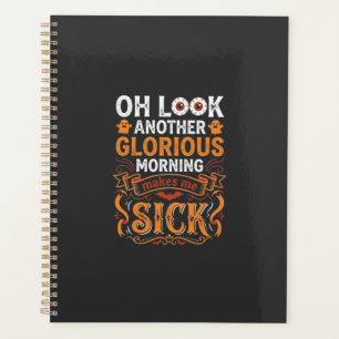 Matin Glorieux d'Halloween Me Rend Malade Design_1