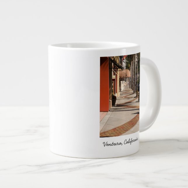 Matin sur la tasse de rue de la Californie (Devant droit)