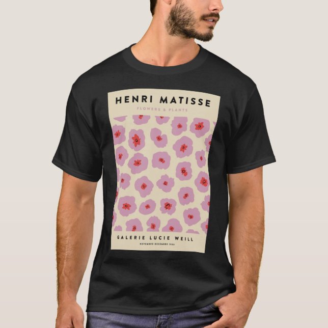 Matisse Flowers &amp; Plants Classic T-Shirt (Devant)