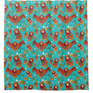 Matreshka Douche rideau