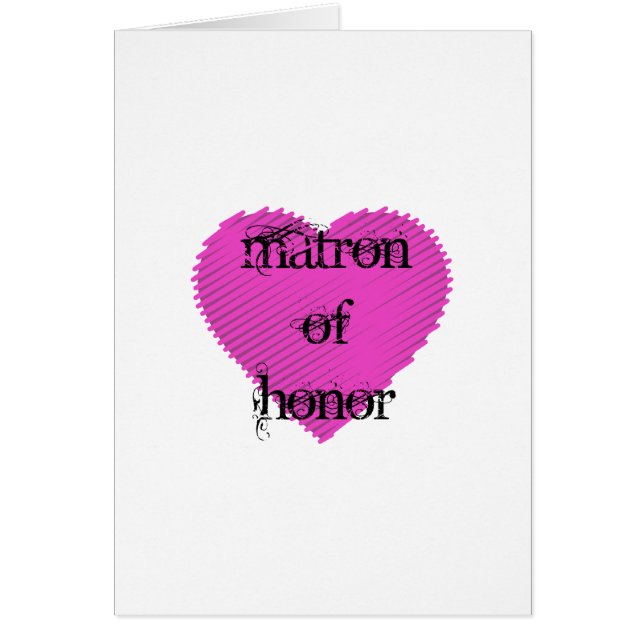 Matron d'honneur (Devant)