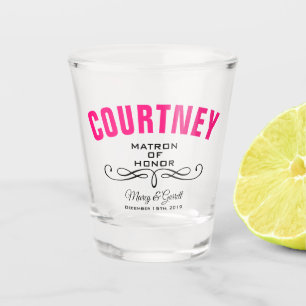 MATRON D'HONNEUR MARIAGE TIRE VERRE