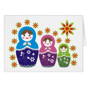 Matryoshka Poupées russes & tournesols personnalis