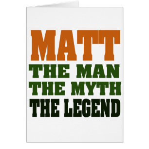 MATT - l'homme, le mythe, la légende
