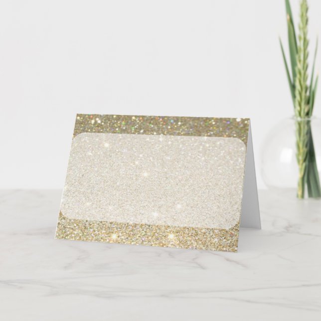 Matte invitation or brillant pour toute occasion (Devant)