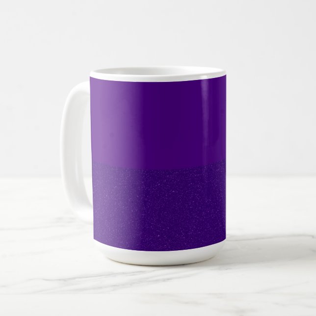 Matte & Parties scintillant Split Purple Mug - Per (Devant gauche)
