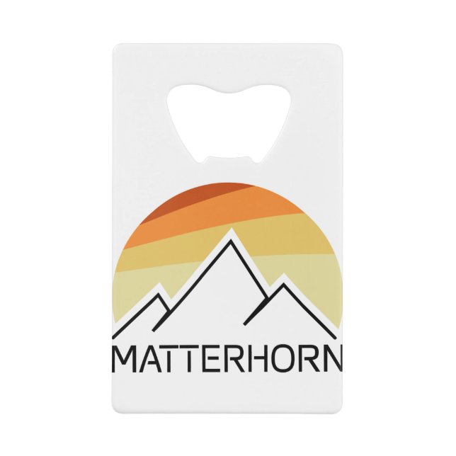 Matterhorn Suisse Italie Retro (Devant)