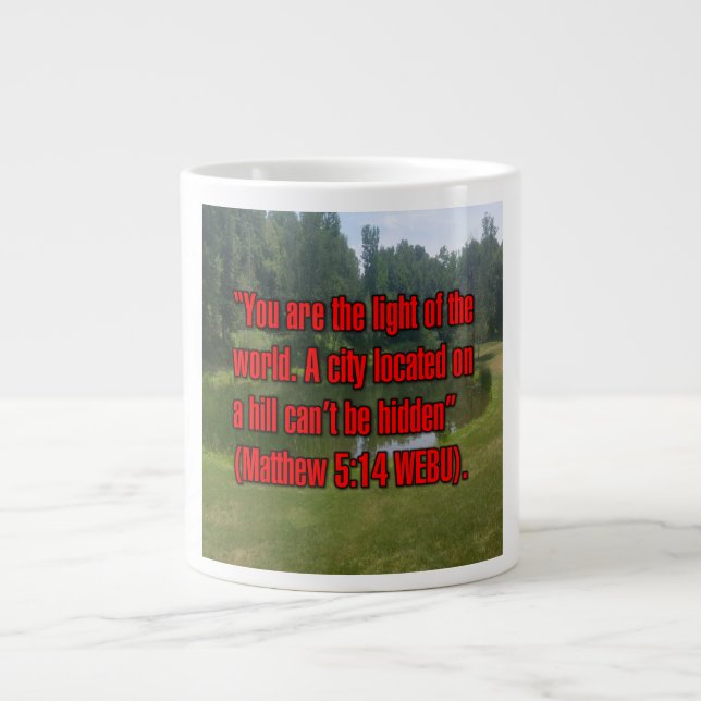 Matthew 5:14 WEBU Mug (Devant)