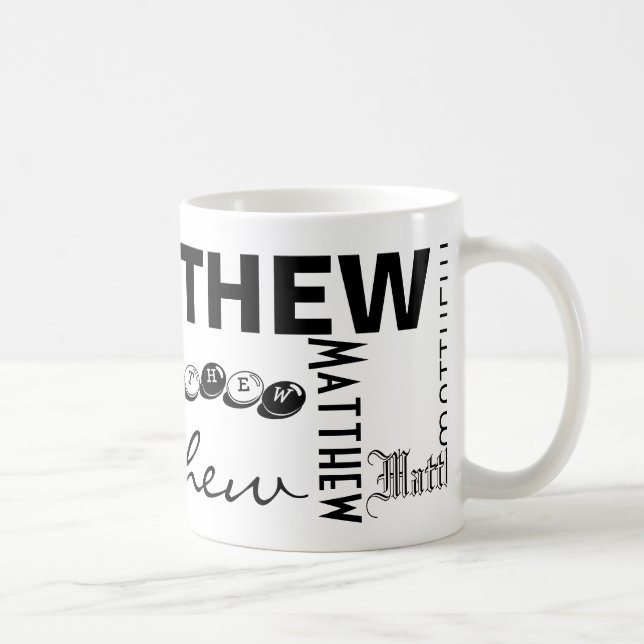 MATTHEW - Personnaliser La Mug (Droite)