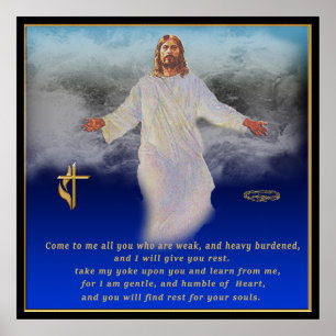 Matthieu 11:28 poster