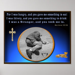 Matthieu 22:35 poster