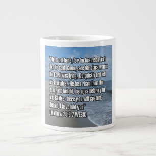 Matthieu 28:6-7 WEBU Mug