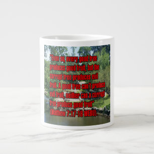 Matthieu 7:17-18 WEBU Mug