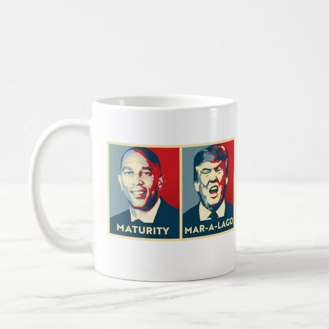 Maturité sur Mar-a-Lago Mug (Gauche)