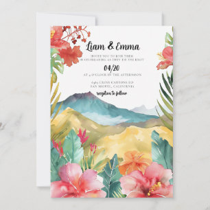 Maui Hawaii Faire-part de mariage