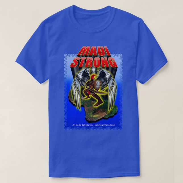 Maui Strong Art2 TShirt (Design devant)