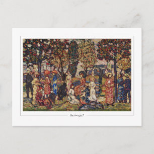 Maurice Prendergast #16 - Carte postale d'art fin