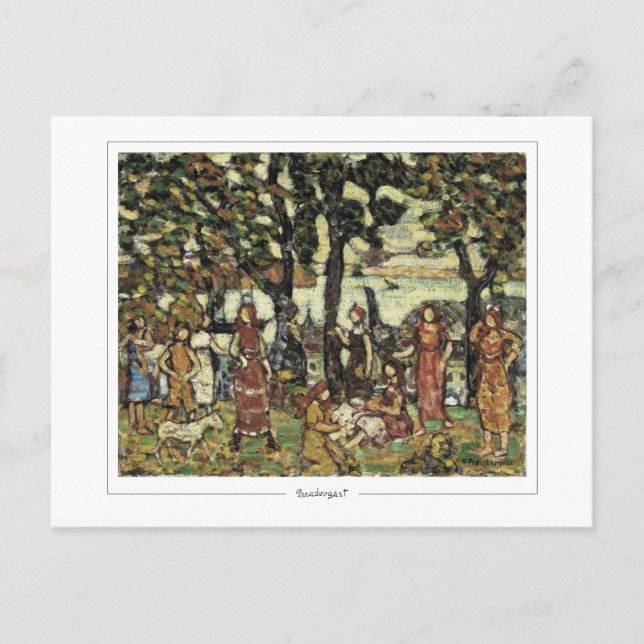 Maurice Prendergast #25 - Carte postale d'art fin (Devant)