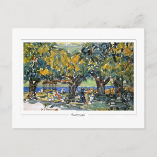 Maurice Prendergast #431 - Carte postale d'art fin