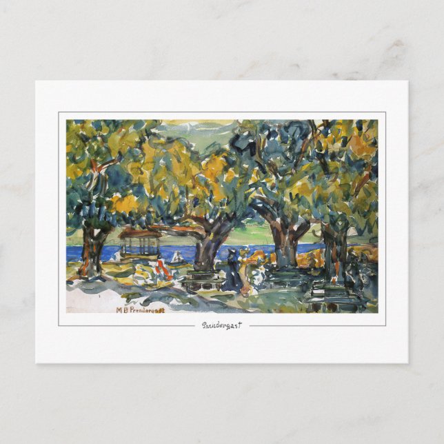 Maurice Prendergast #431 - Carte postale d'art fin (Devant)