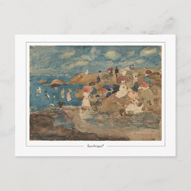 Maurice Prendergast #50 - Carte postale d'art fin (Devant)