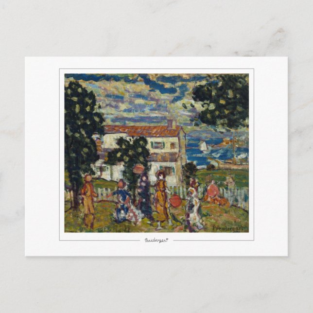 Maurice Prendergast #569 - Carte postale d'art fin (Devant)