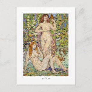 Maurice Prendergast #580 - Carte postale d'art fin