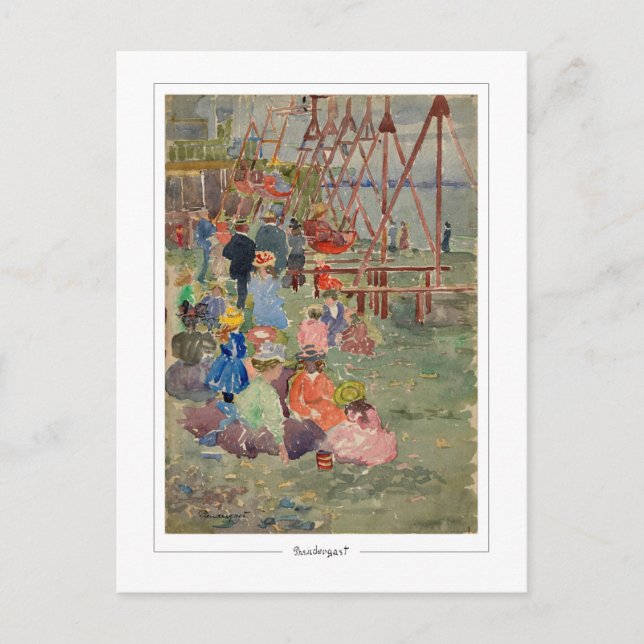 Maurice Prendergast #60 - Carte postale d'art fin (Devant)