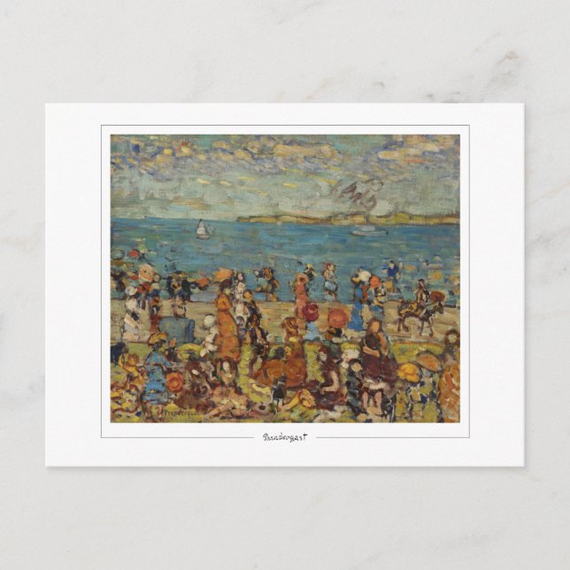 Maurice Prendergast #615 - Carte postale d'art fin (Devant)