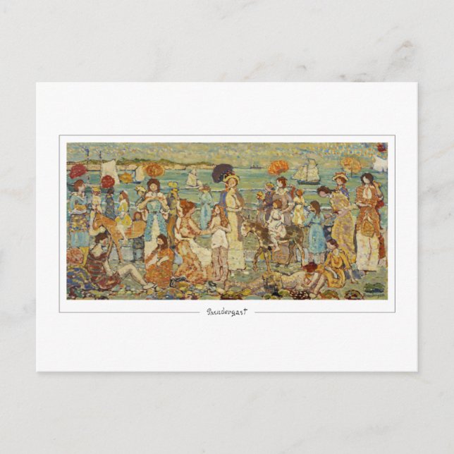 Maurice Prendergast #619 - Carte postale d'art fin (Devant)